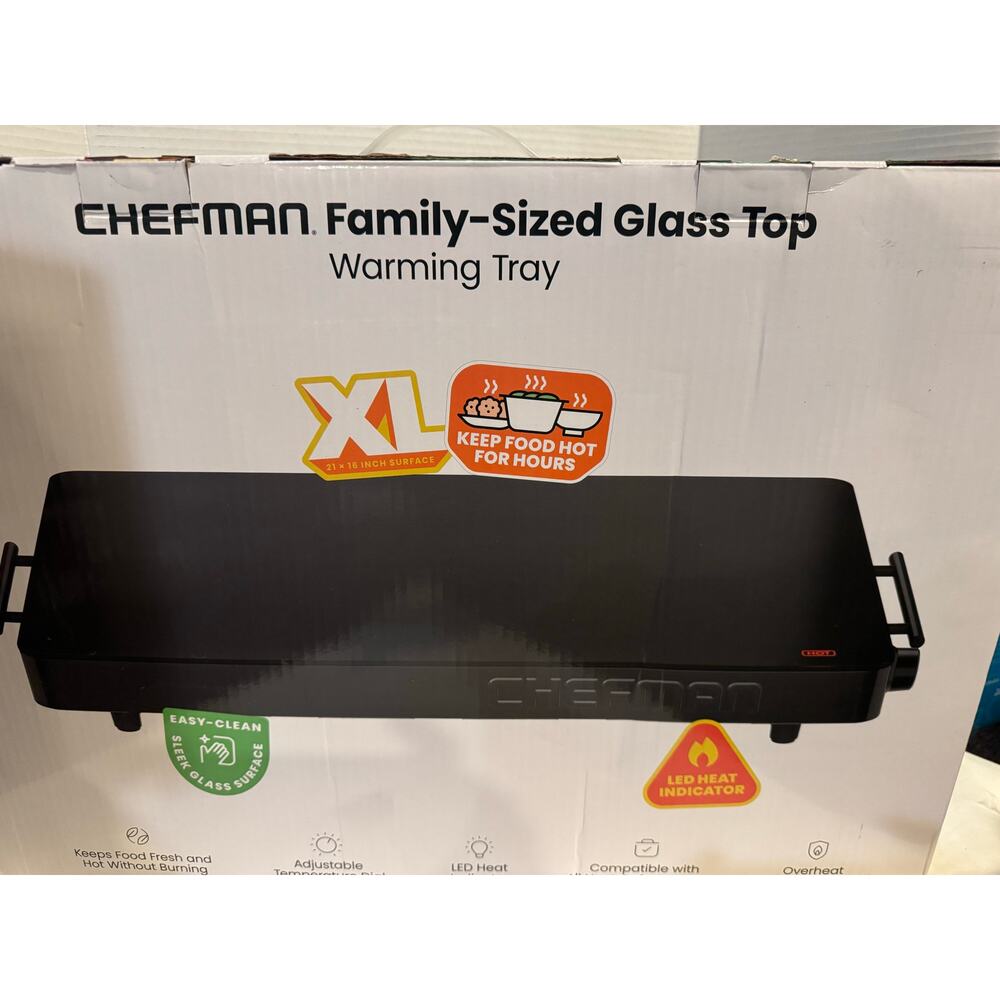 Chefman Electric Warming Tray& Adjustable Temperature Control,Perfect For Buffet - Picture 5 of 5